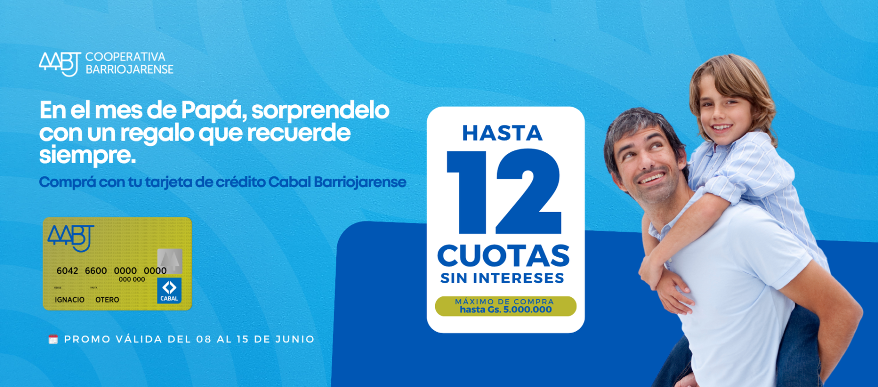 Tarjeta papá